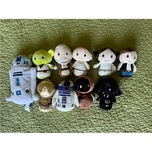 Star Wars Itty Bitty Hallmark Store Beanie Stuffed Toys